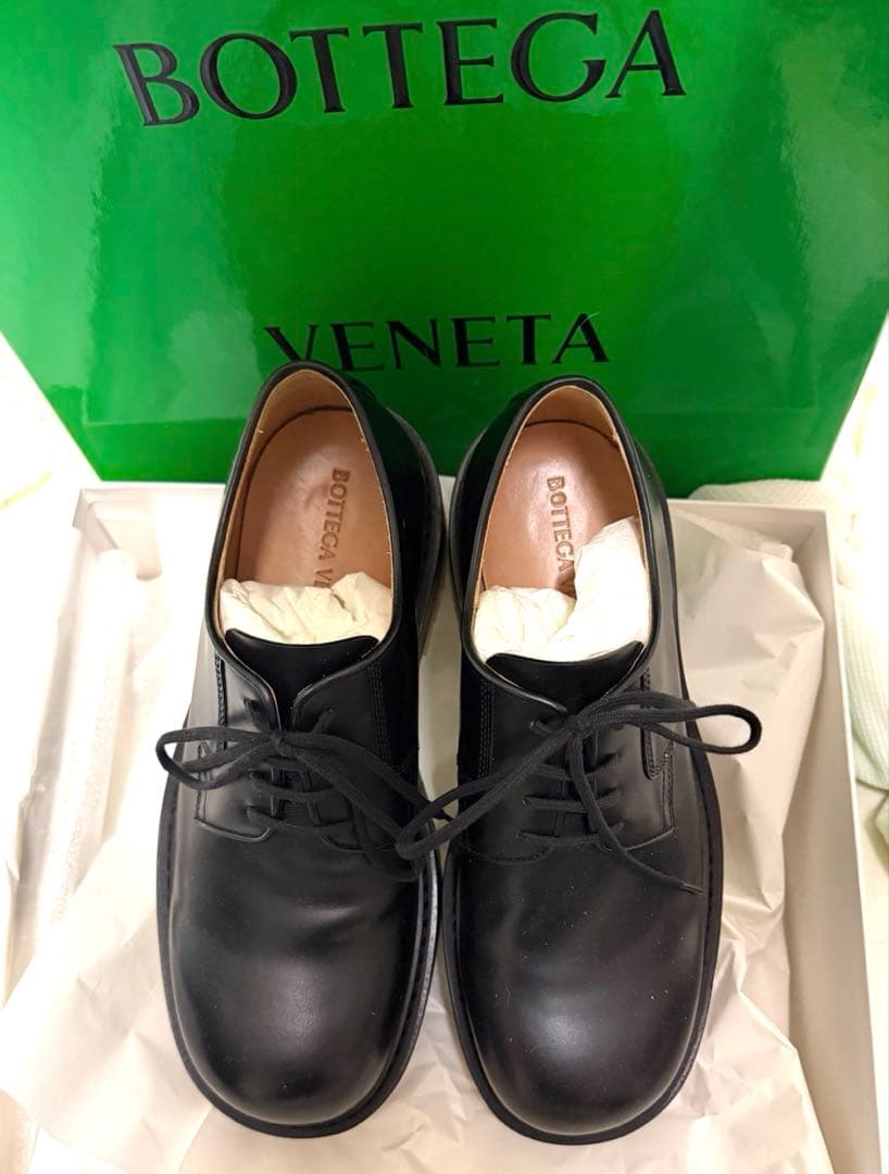 ❗️現行　未使用　国内正規品　毎日値下げ❗️ボッテガ　カーフスキン　レザー　シューズ