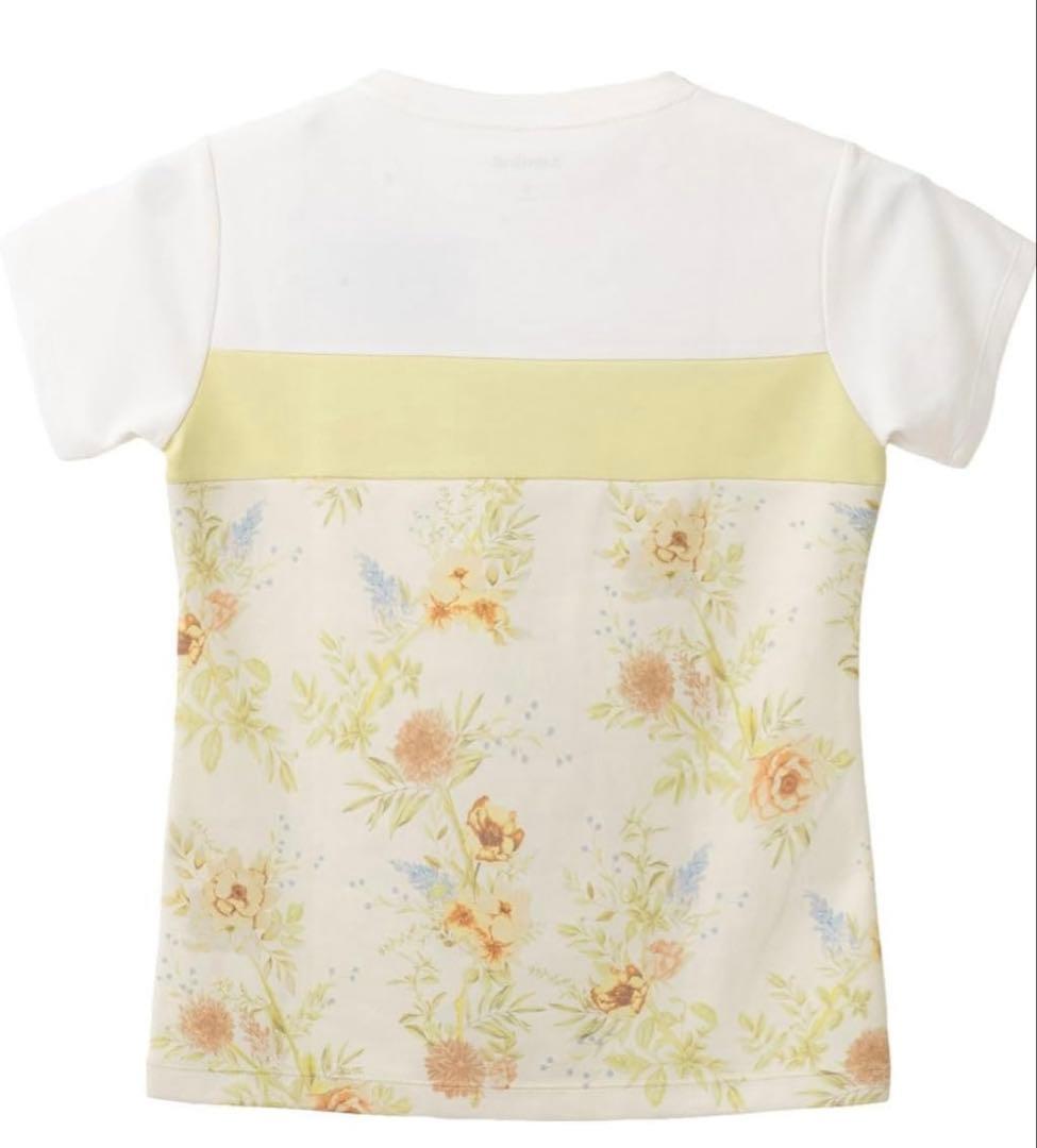 アドミラル　テニス フロントラインフラワーT LLサイズ　試着のみタグ付