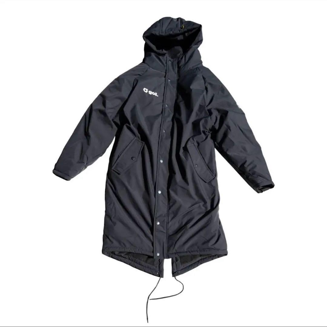 パディングモダンロングコート