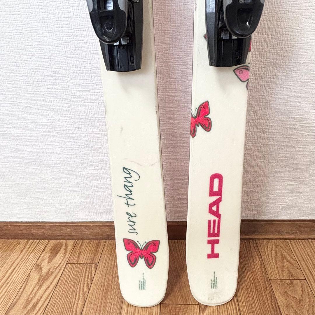 ■HEAD■女性用スキーセット■板145/靴24-24.5/ストック