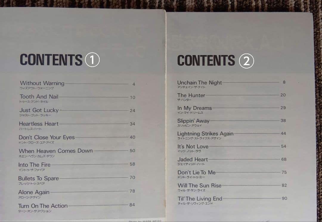 ドッケン スコア ジョージ・リンチ 楽譜 Dokken まとめ売り