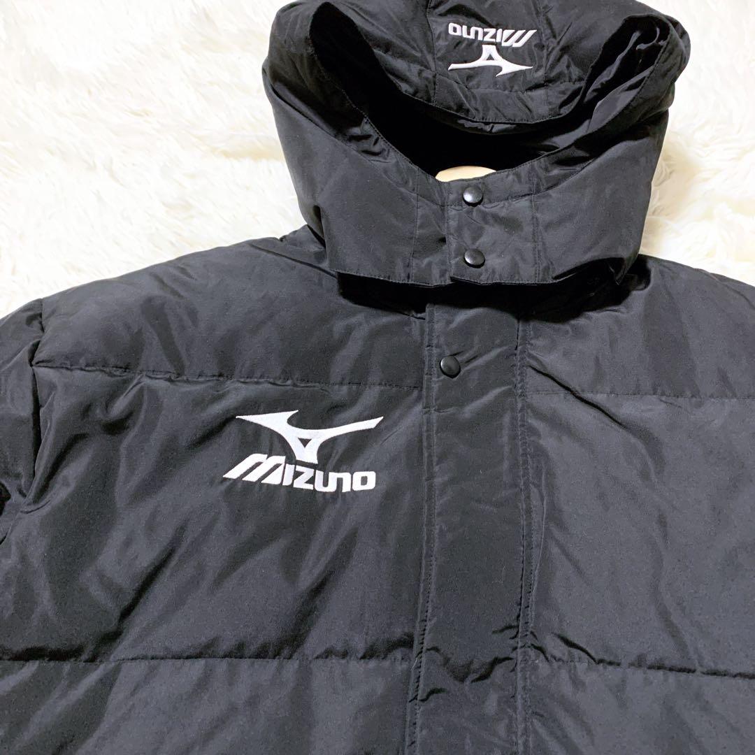 【最終価格】★mizuno ミズノ ダウン ベンチコート ブラック2XL