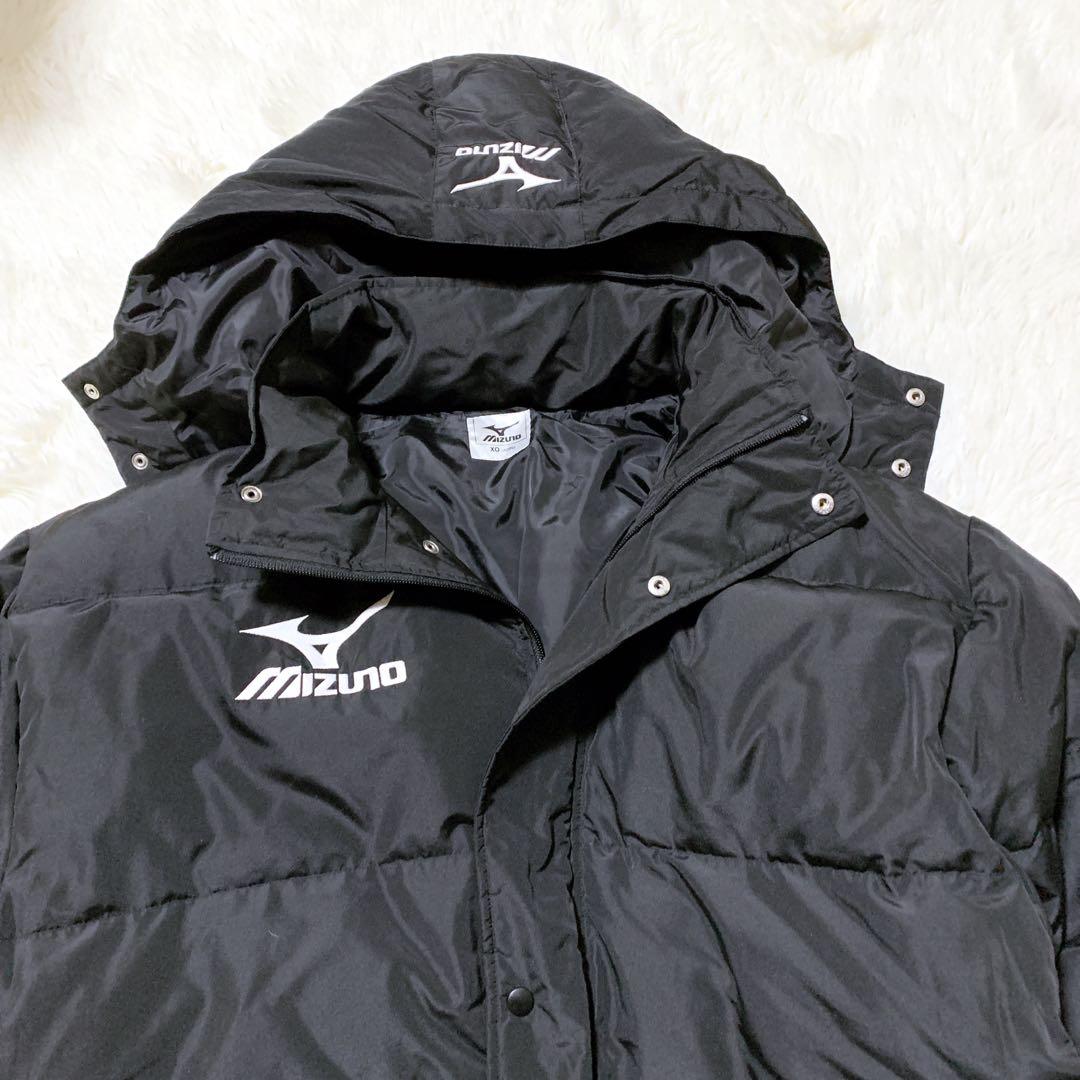 【最終価格】★mizuno ミズノ ダウン ベンチコート ブラック2XL