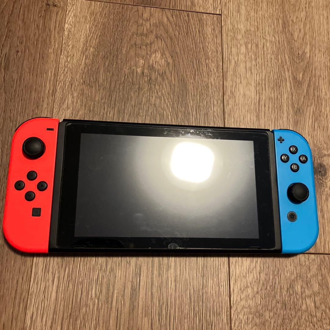 箱無し: Nintendo Switch 本体 赤/青 ジョイコン付き