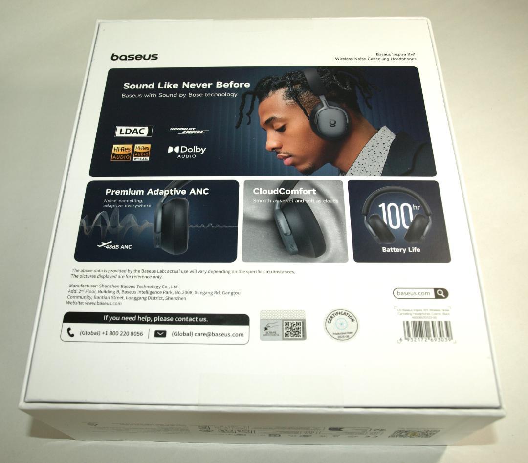 【新品・未開封】Baseus Inspire XH1【ブラック】