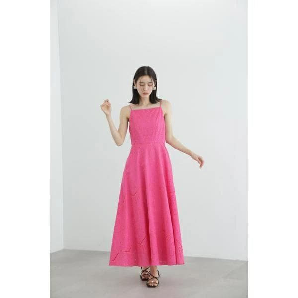 はなこ♡新品同様タグ付JILL STUART コットンレースワンピース M