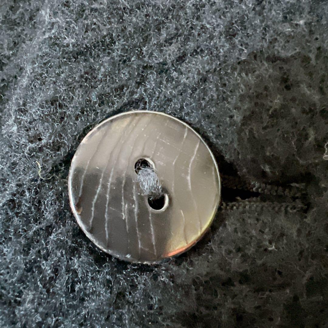 《美品》ヨーガンレール フーデッド ウール コート ゆったり 黒 Mサイズ