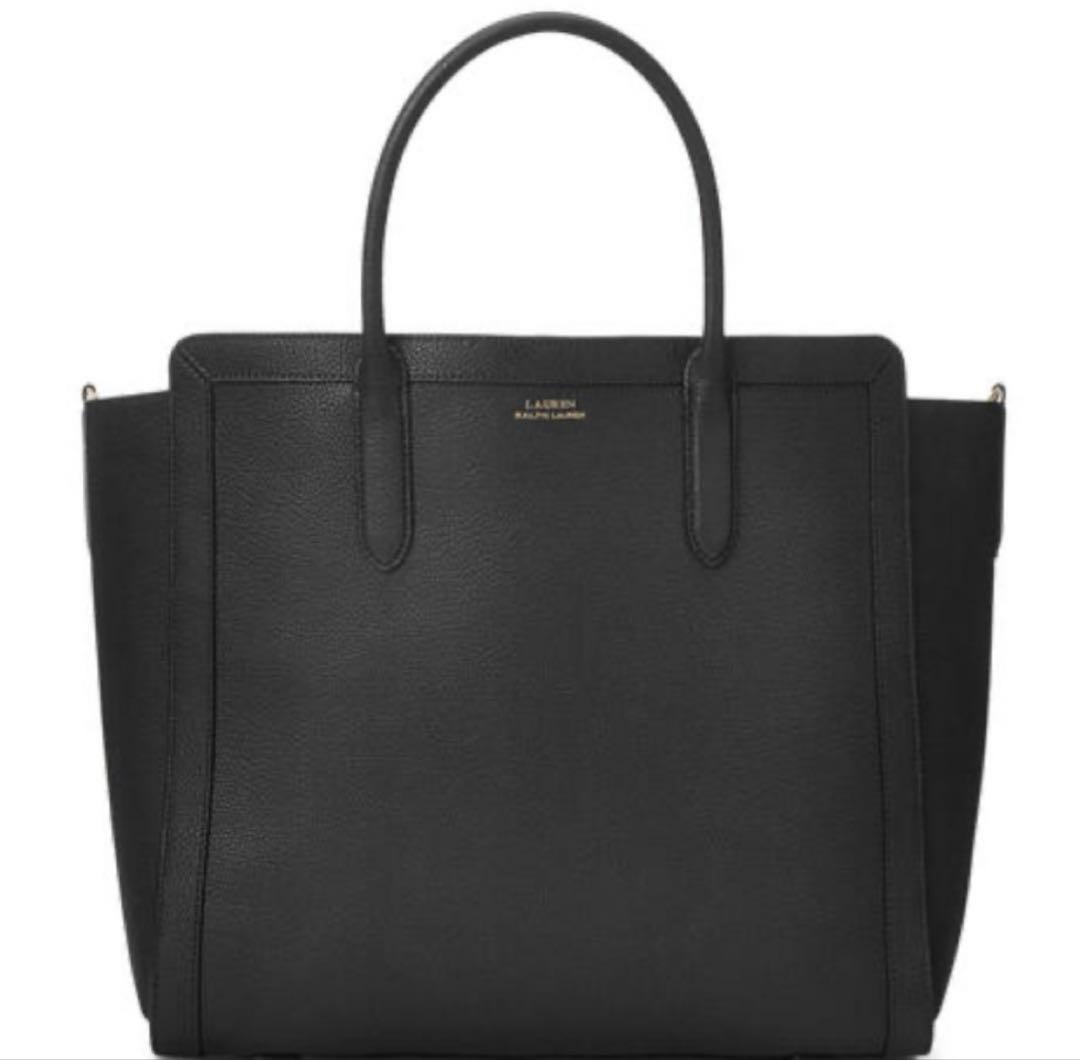 【美品】ローレンラルフローレンビジネスバッグ 黒