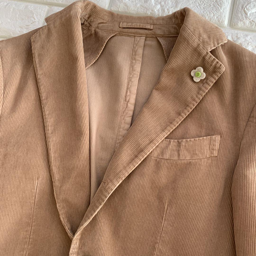 【美品】LARDINI テーラードジャケット ジャケット