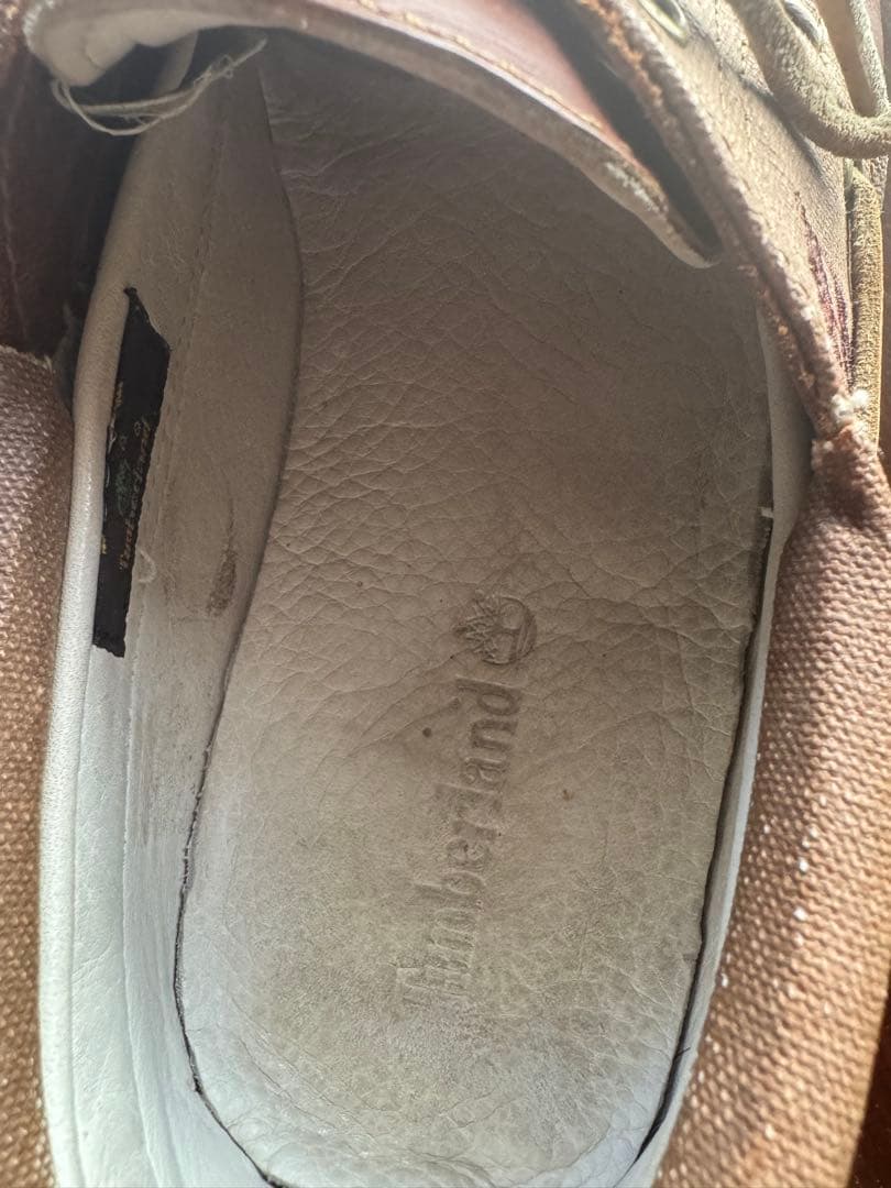 Timberland スリーアイ(3eye)デッキシューズブラウン US9