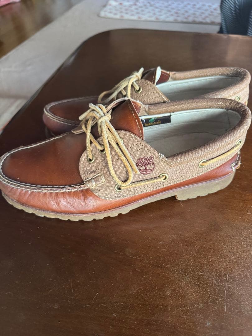 Timberland スリーアイ(3eye)デッキシューズブラウン US9
