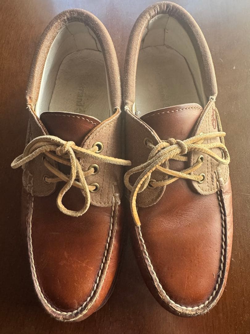 Timberland スリーアイ(3eye)デッキシューズブラウン US9