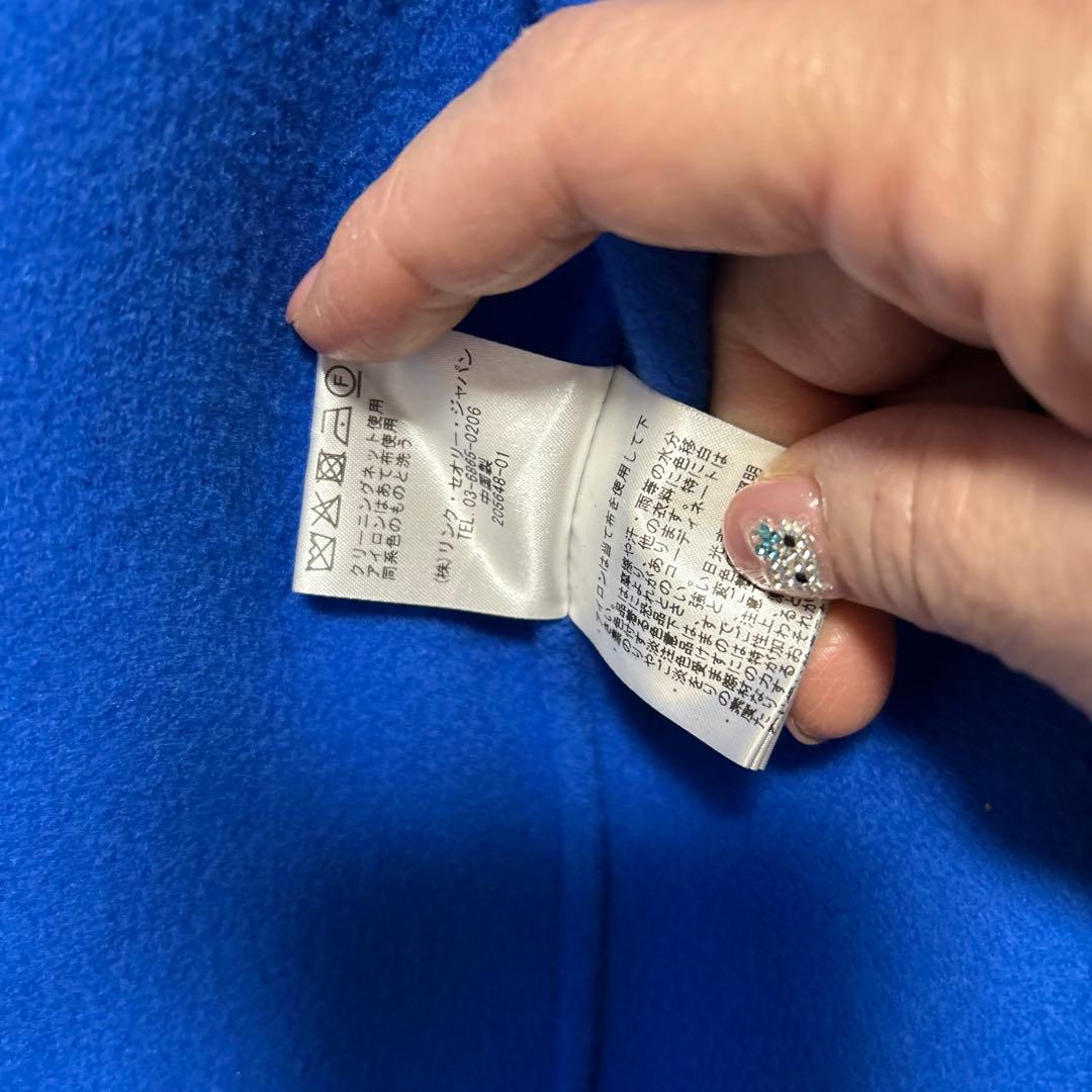 ☆お値下げしました☆Theory 青 チェスターコート Pサイズ