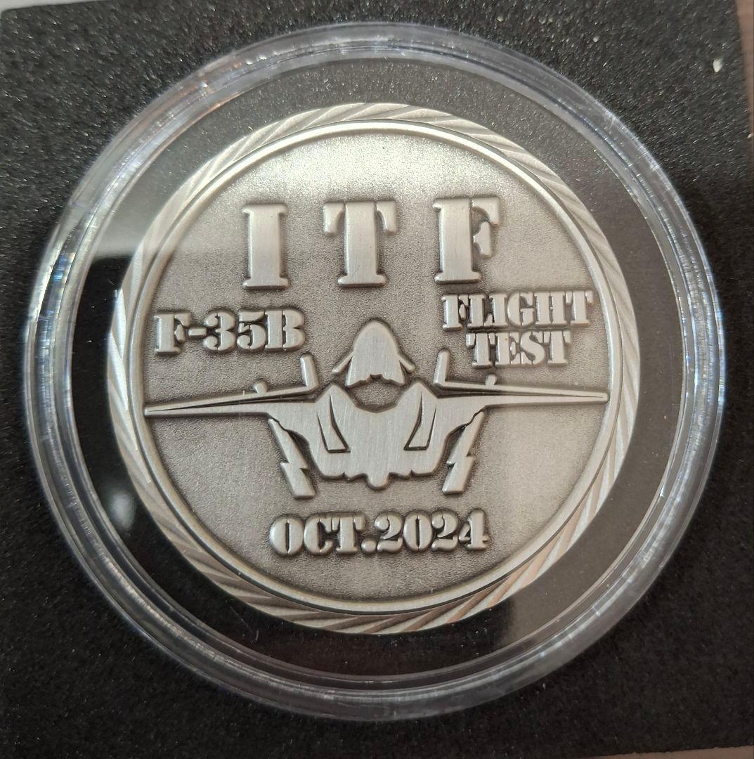 護衛艦かが　チャレンジ　F35Bフライトテスト記念