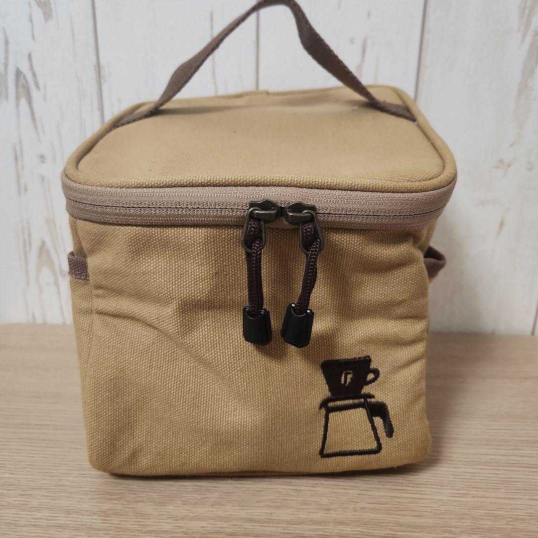 未使用 ハイマウント コーヒーミル セット　ポット　収納ケース　コンテナポーチ