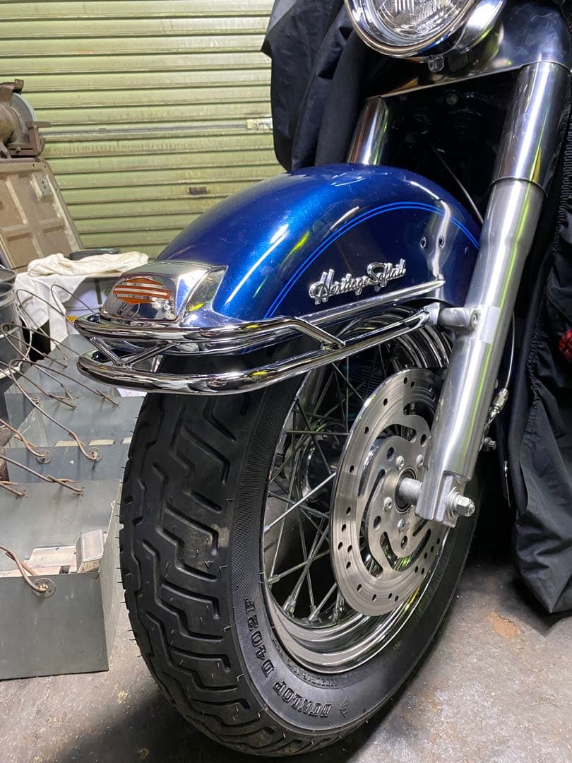 ハーレーヘリテイジ用　フロント&リア　フェンダーレール