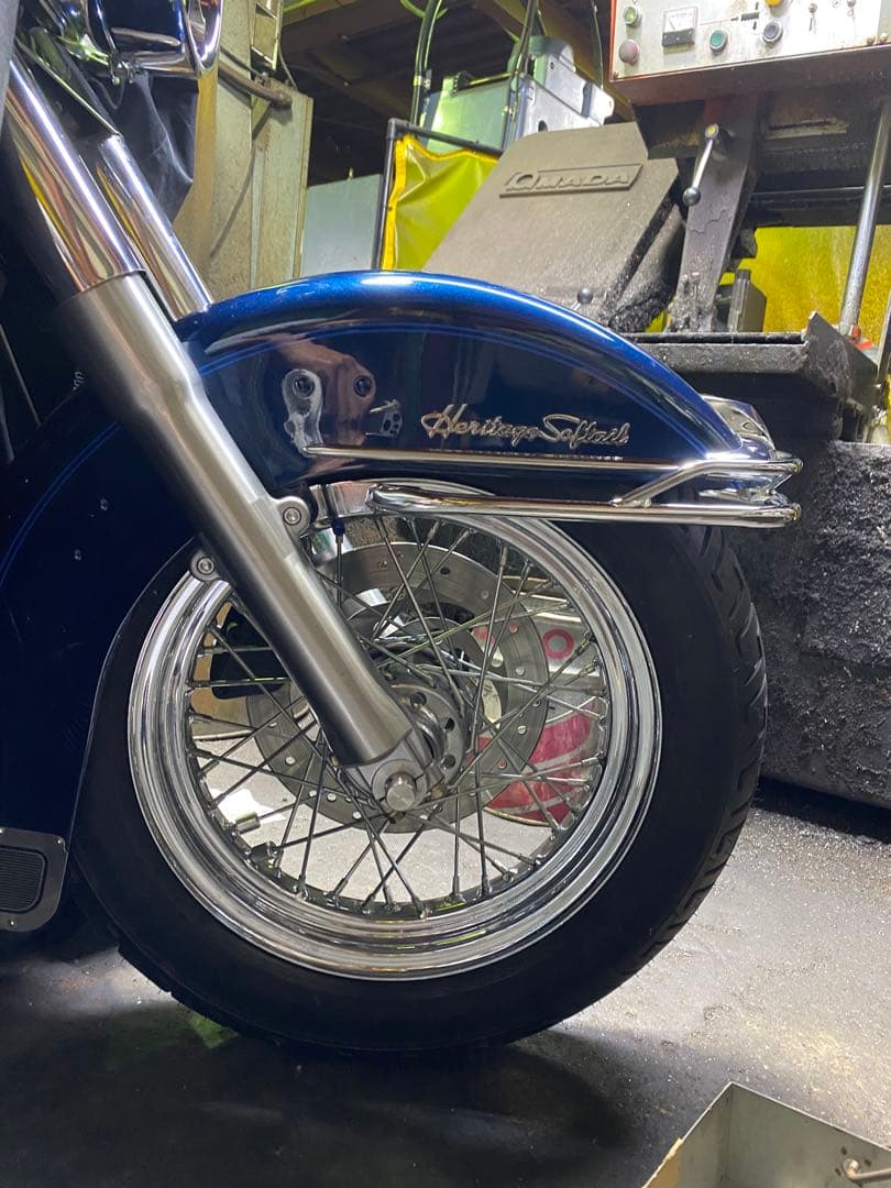 ハーレーヘリテイジ用　フロント&リア　フェンダーレール