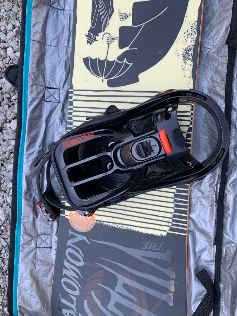 SALOMON スノーボード バインディング ブーツ　バック　4点セット