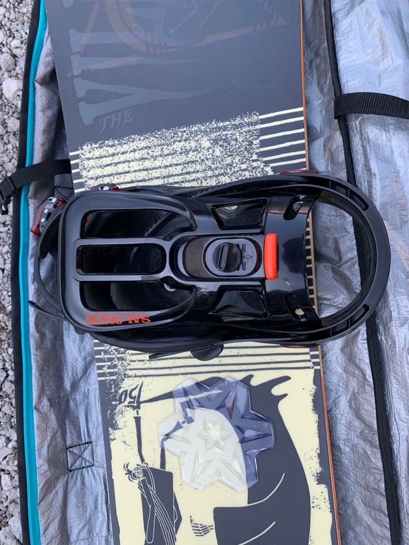 SALOMON スノーボード バインディング ブーツ　バック　4点セット