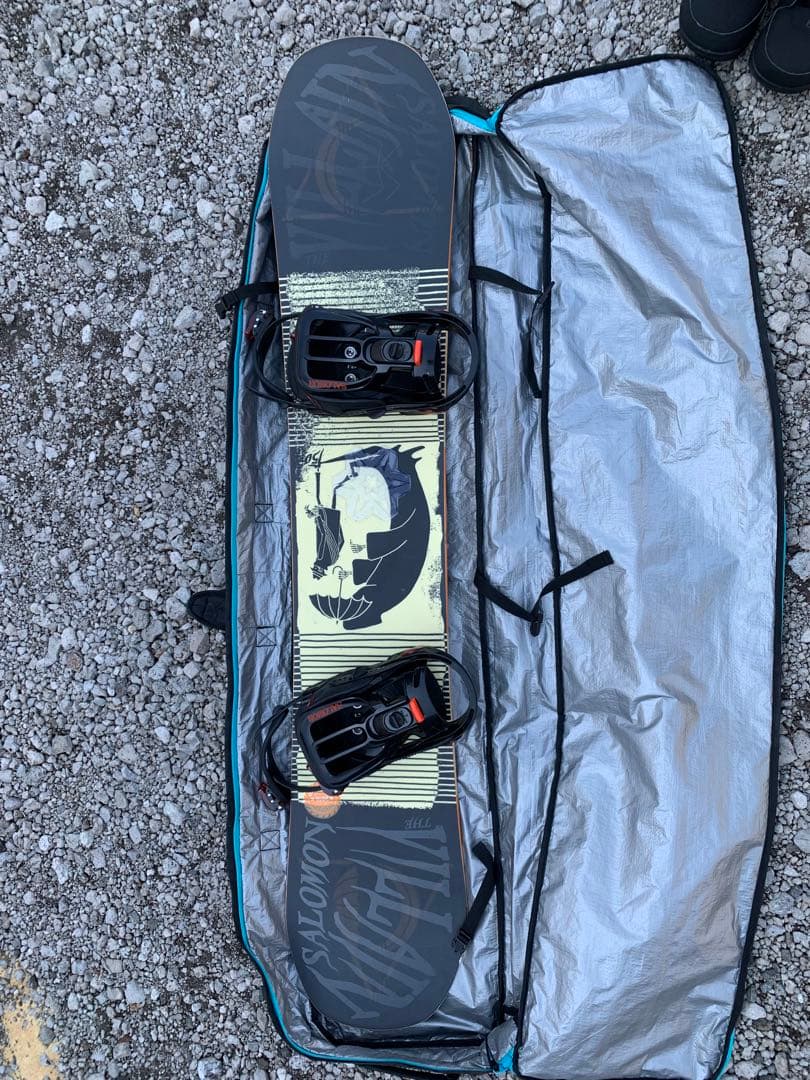 SALOMON スノーボード バインディング ブーツ　バック　4点セット