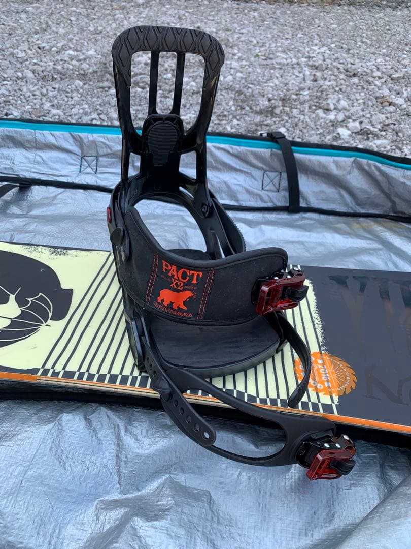 SALOMON スノーボード バインディング ブーツ　バック　4点セット