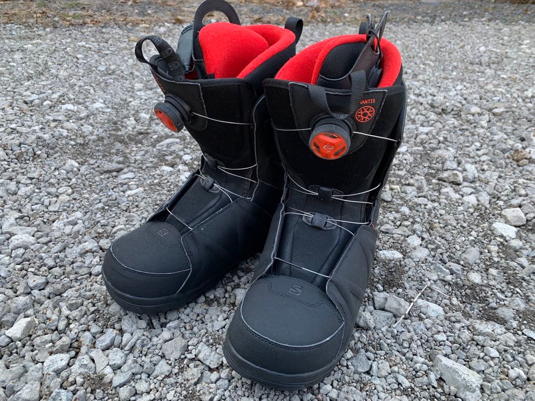 SALOMON スノーボード バインディング ブーツ　バック　4点セット