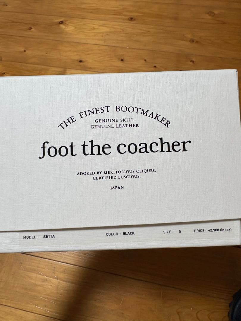 foot the coacher setta 雪駄　せった　セッタ　サンダル