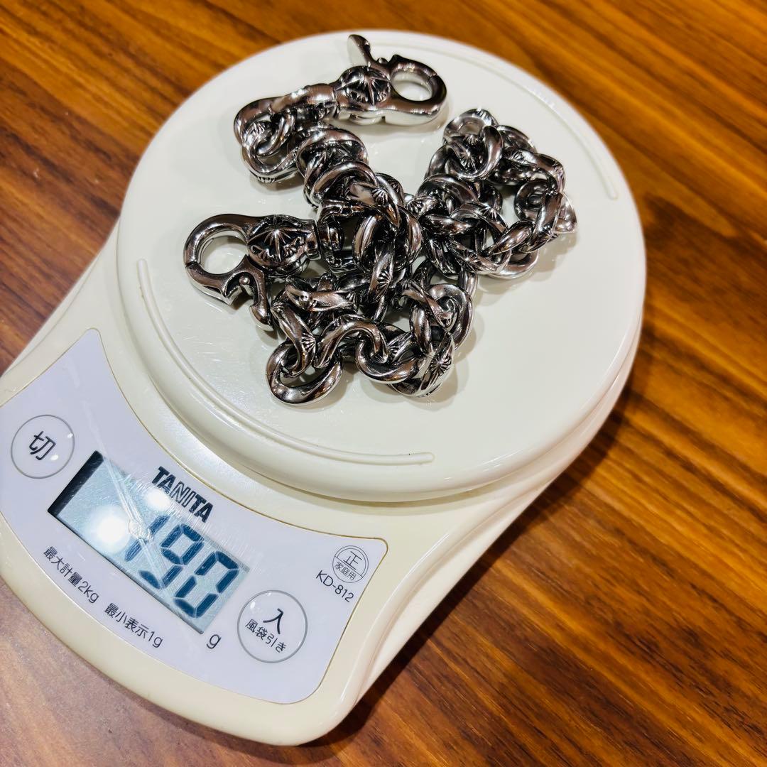 SAAD ウォレットチェーン　SUS 316L 財布チェーン　太陽神