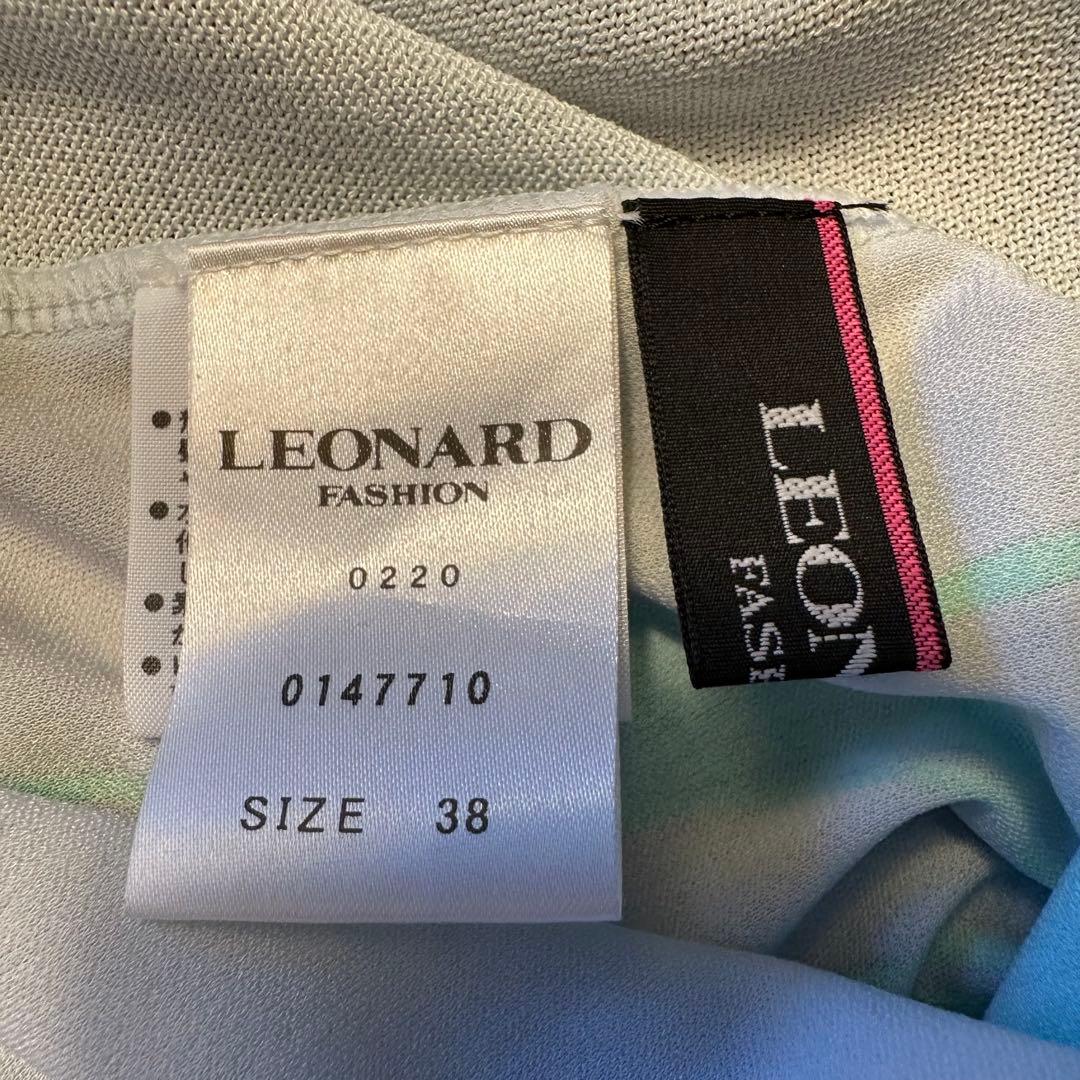 LEONARD FASHION 花柄長袖トップス サイズ38