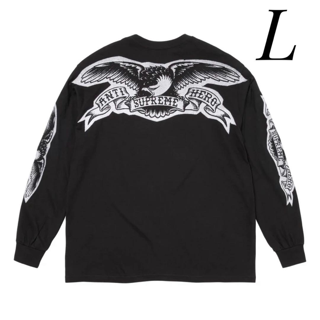 Supreme®/ANTIHERO® Eagle L/S Tee Ｌサイズ