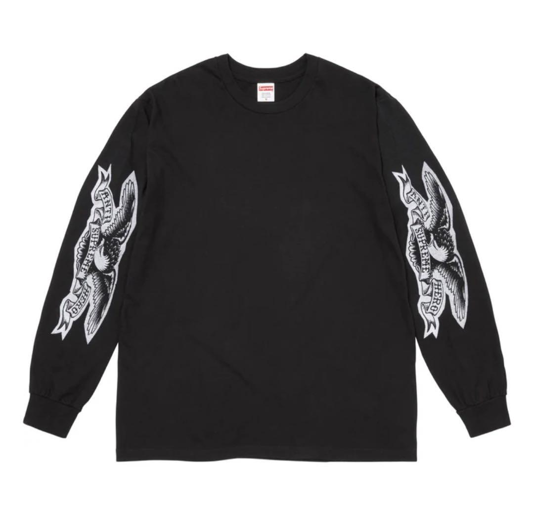 Supreme®/ANTIHERO® Eagle L/S Tee Ｌサイズ