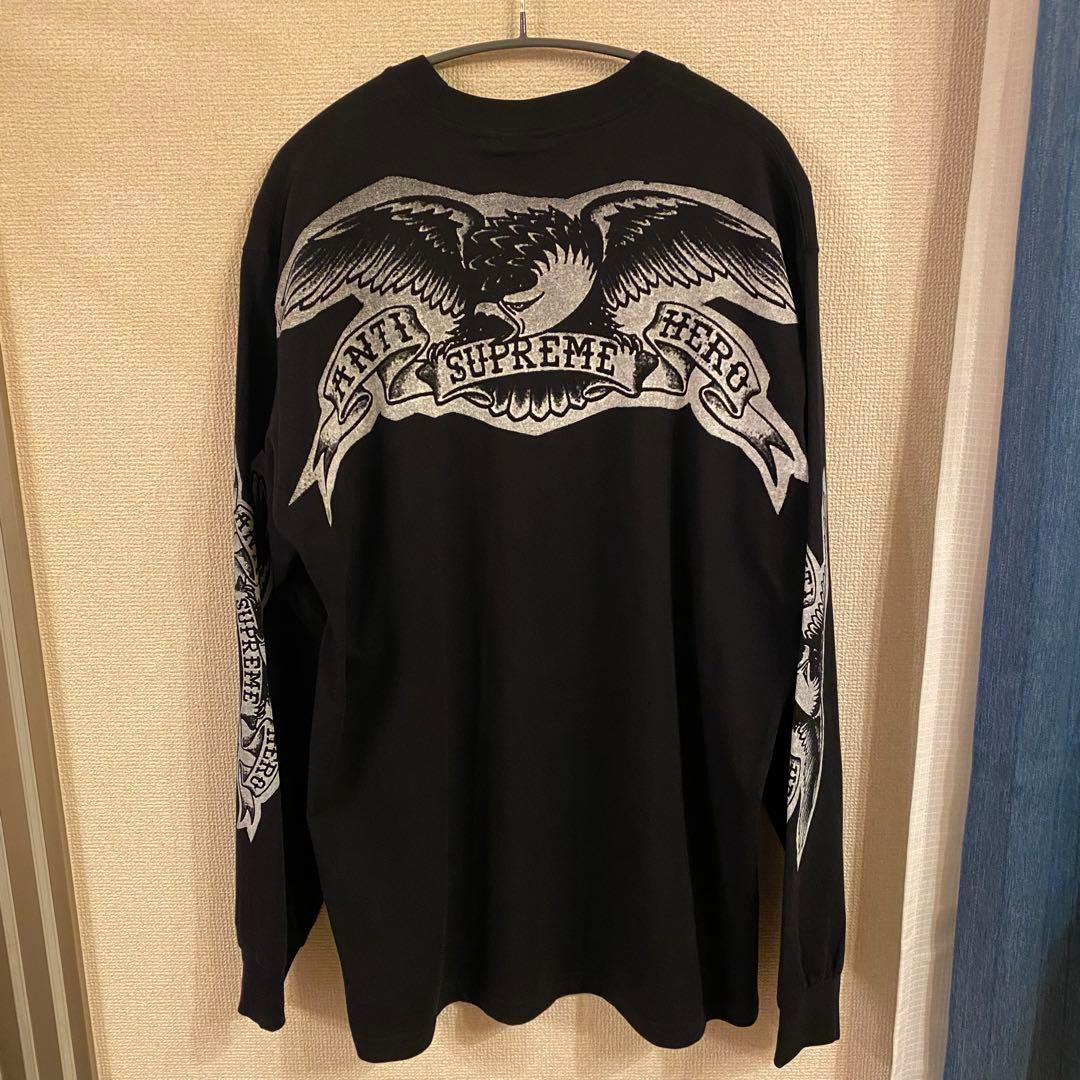 Supreme®/ANTIHERO® Eagle L/S Tee Ｌサイズ