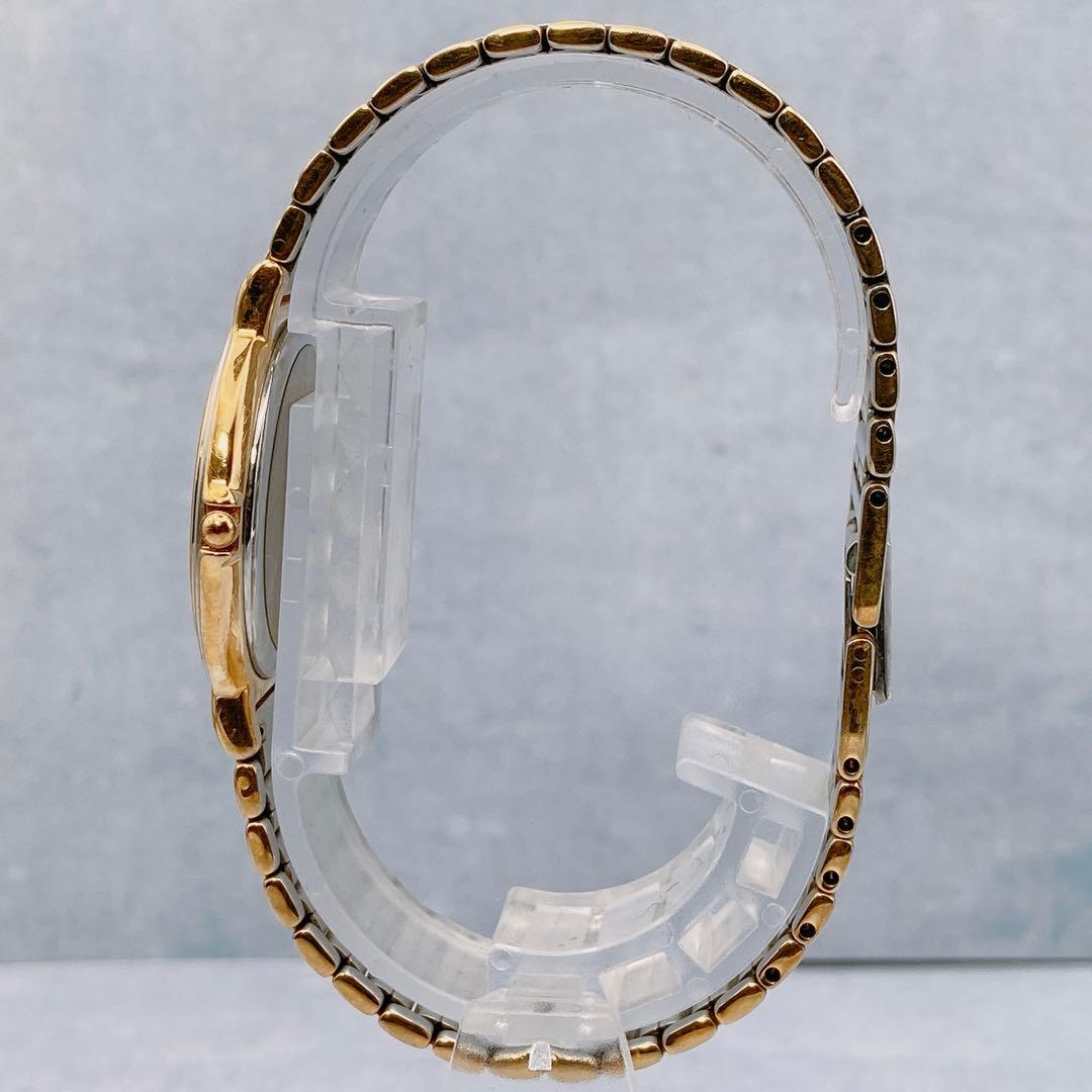 稼動品✨YSLサンローラン レディース 腕時計 コンビベルト シルバー人気モデル