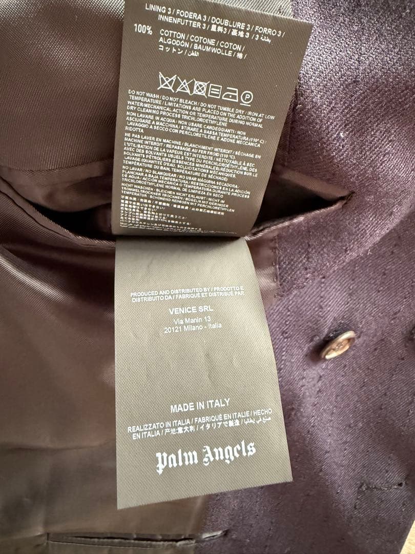 パームエンジェルス　ネイビー　ダブルブレスト セットアップ