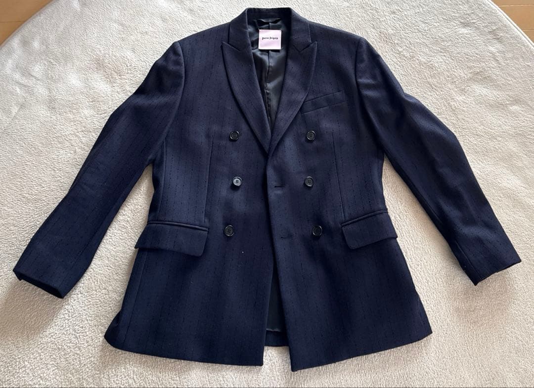 パームエンジェルス　ネイビー　ダブルブレスト セットアップ