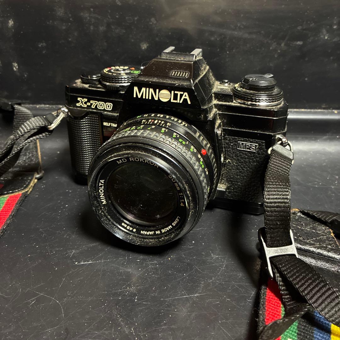 田*中様 MINOLTA X-700 フィルムカメラ MD ROKKORレンズ