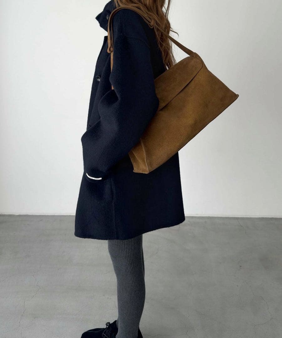 【新品】CANAL JEAN diggity スウェードフラップショルダーバッグ