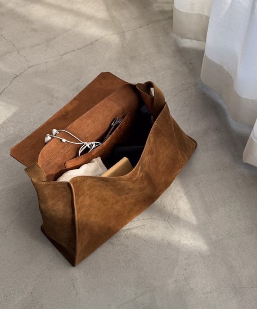 【新品】CANAL JEAN diggity スウェードフラップショルダーバッグ