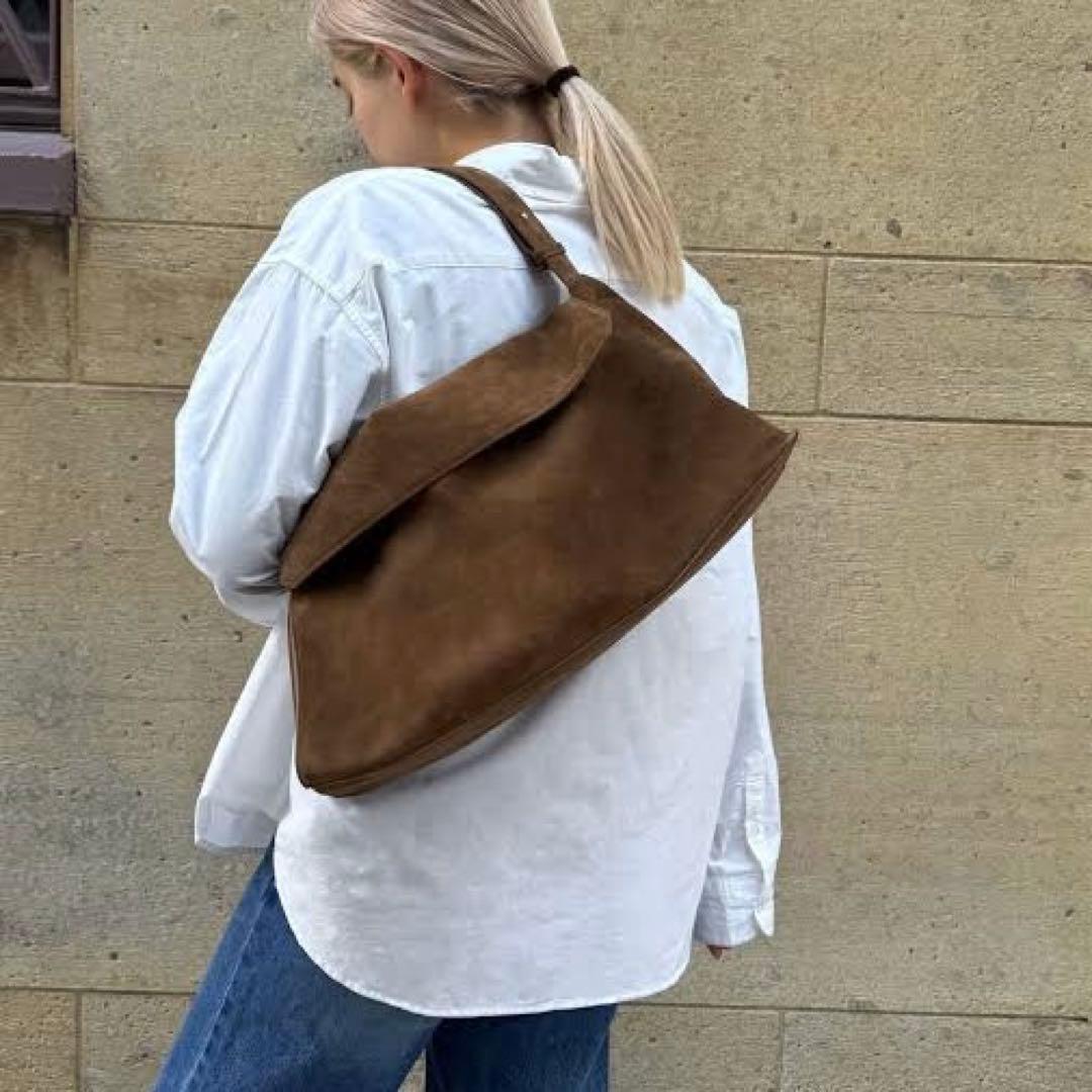 【新品】CANAL JEAN diggity スウェードフラップショルダーバッグ