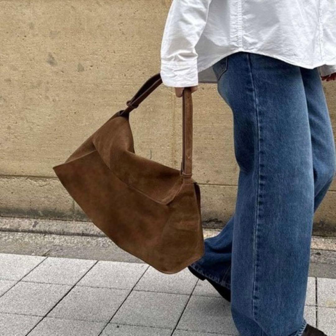 【新品】CANAL JEAN diggity スウェードフラップショルダーバッグ