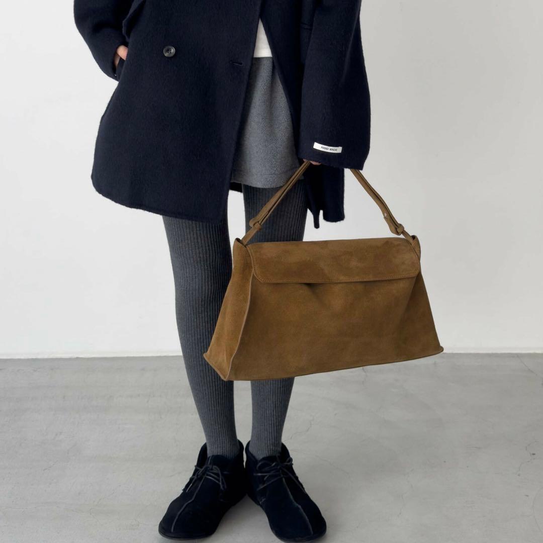 【新品】CANAL JEAN diggity スウェードフラップショルダーバッグ