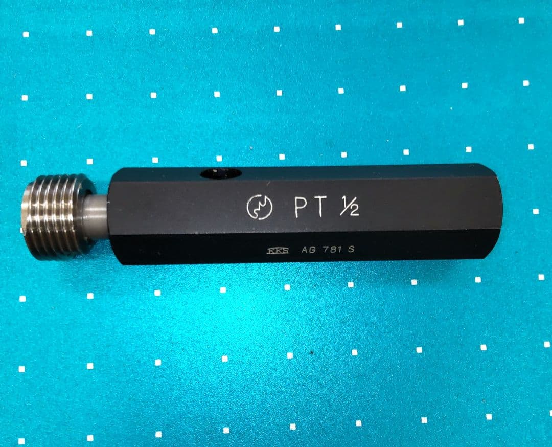 管用テ―パねじゲージ 1/2