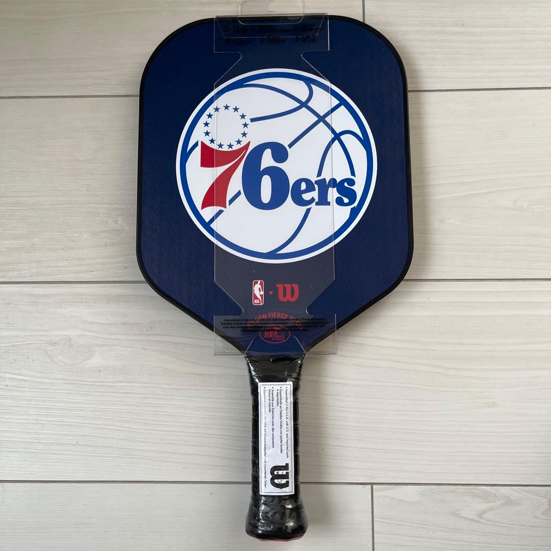 【新品】Wilson 76ers ピックルボールパドル　13mm