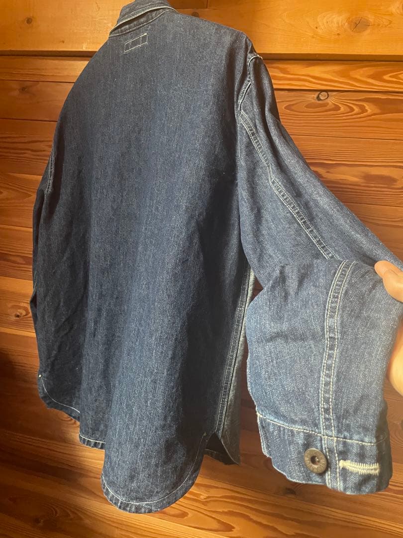 Nigel Cabourn フレンチワークジャケット　デニムカバーオール 48
