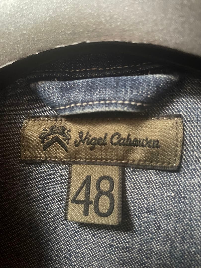 Nigel Cabourn フレンチワークジャケット　デニムカバーオール 48