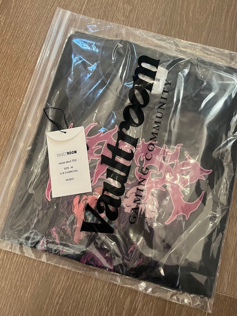 nqrse DEVIL TEE CHARCOAL サイズM