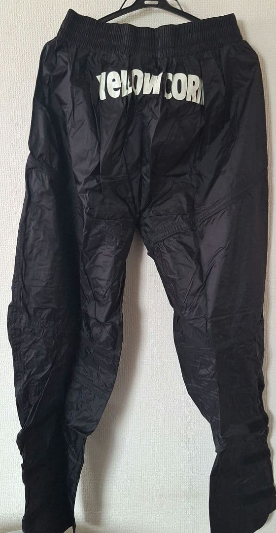 イエローコーン　バイク用雨具 レインウェア上下セット　袋付