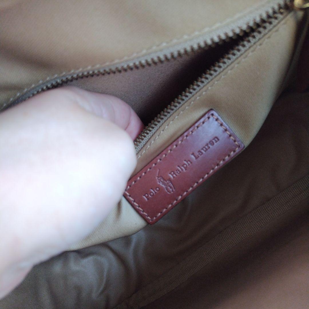 未使用タグ付き美品です！正規品ポロラルフローレン チェック クラッチバッグ