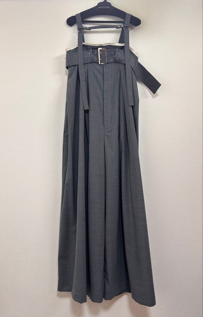 MaisonSpecialストライプベアオールインワン