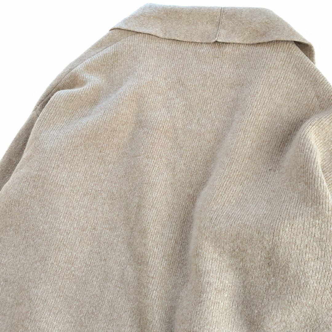 IENA イエナ ウールカシミヤニットガウンコート ベージュ フリーサイズ